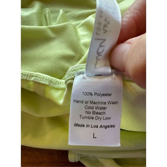 Lucy in the Sky One Shoulder Open Back Maxi Dress Size Large - Picture 10 of 10